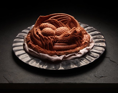 「ドラゴンケーキ」が作れる型【Dragon Cake Pan】