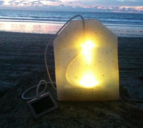これはティーバッグですか？　いいえ照明です。【Teabag Lamp】