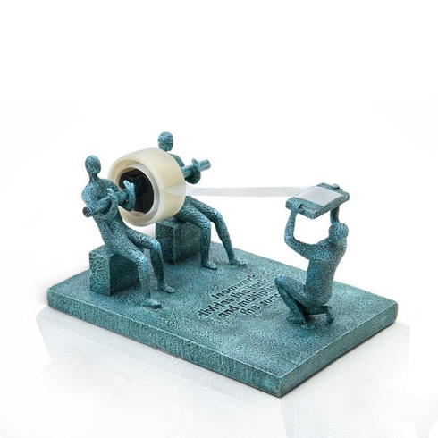 チームワークが頼もしいテープカッター【Teamwork Tape Dispenser】