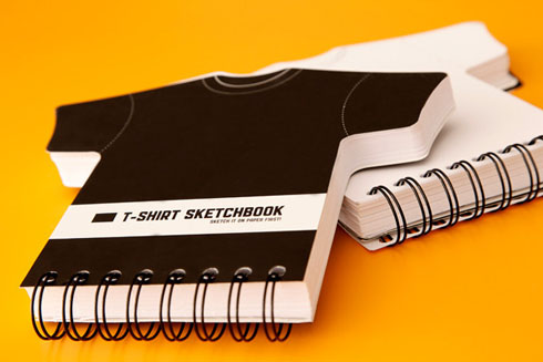 Tシャツデザイナーのためのスケッチブック【T-shirt Sketchbook】