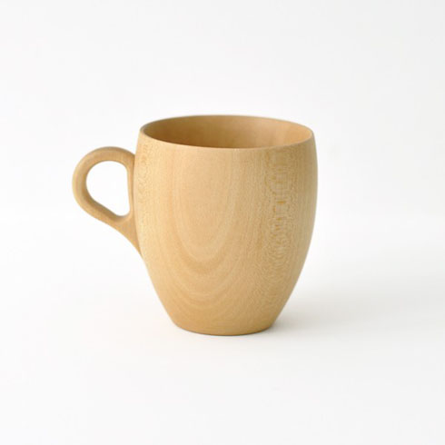 ちょっと珍しい木製のマグカップ【Cara Mug】