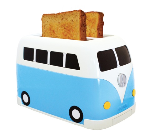 ワーゲンバスの可愛らしいトースター【VW Campervan Toaster】