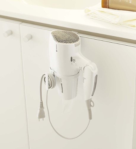 ドライヤーをフックでスマートに収納！【tower ヘアードライヤーホルダー】
