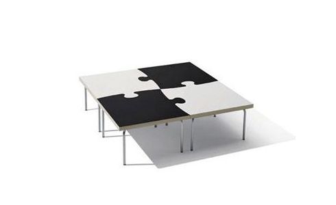 コーヒーテーブルが“パズル”になった？！【Cuba Libre Wood Coffee Table】