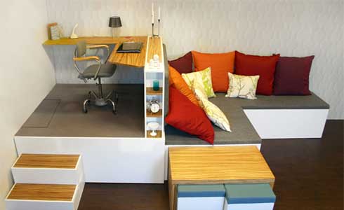 “１坪ちょっと”で生活するためのユニット家具？！【Matroshka】