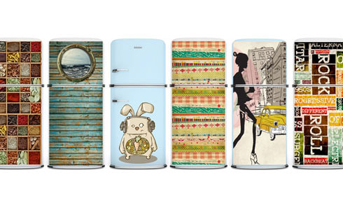 冷蔵庫にもデザインを！前面パネルに貼れるマグネットシート【Kudu Magnets】