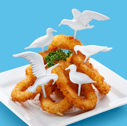 オニオンリングに留まる・・・カモメ？【Feeding Frenzy Seagull Picks】