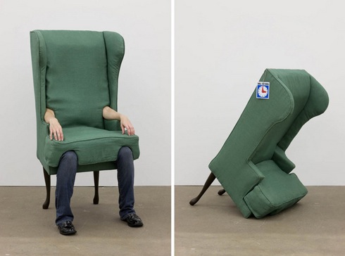 椅子になりたいヒトのための椅子【Arm Chair】