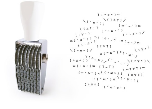 様々な「顔文字」が作れるスタンプが登場！【kaoiro（カオイロ）】