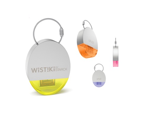 スタルク・デザインの忘れ物防止ウェアラブルアクセサリー【Wistiki】