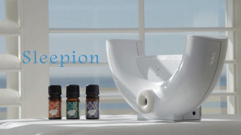 音・光・香りがアナタを誘う。睡眠導入ガジェット【Sleepion】