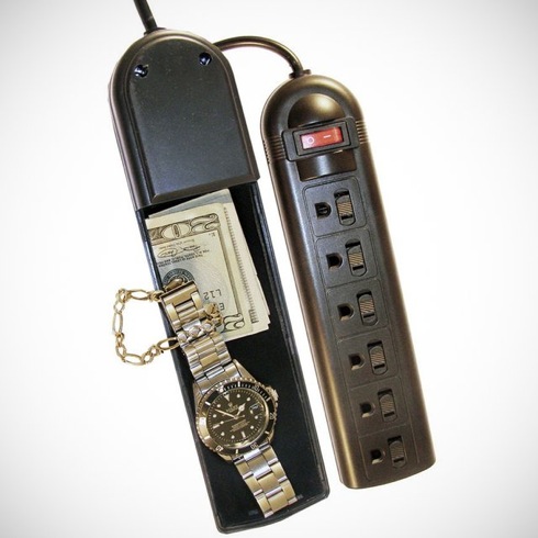 へそくりが隠せるOAタップ【Diversion Safe】