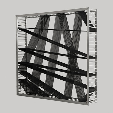 ロープでカスタマイズする本棚【ropeshelf】