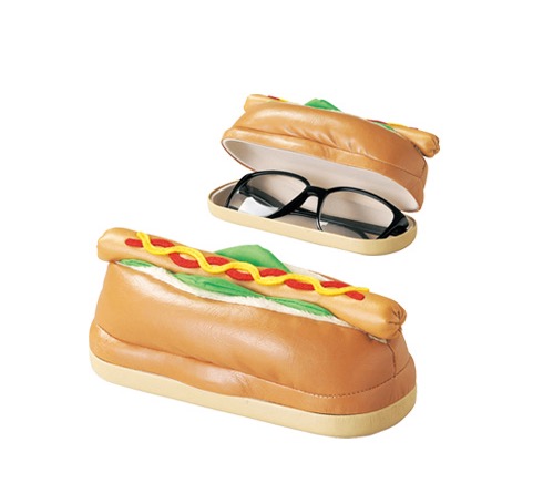 ホットドッグにしか見えないメガネケース【Hot Dog shape Glasses case】