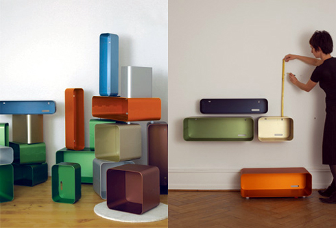 ７×１１種のボックスを組み合わせて、自分だけのオリジナルの家具を作ろう！【Itbox Furniture System】