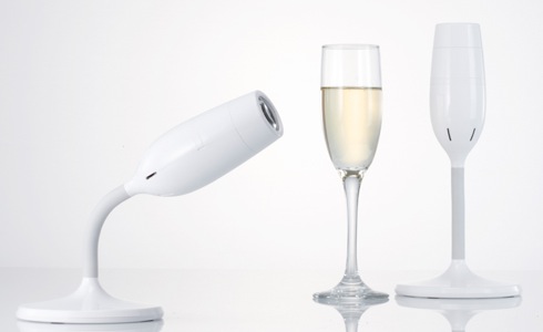 シャンパングラスみたいなプロジェクションライト【ERON】