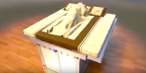 地震から自動的にあなたを守る。中国人が発明したシェルター付きベッドがすごい【Anti-Earthquake Bed】