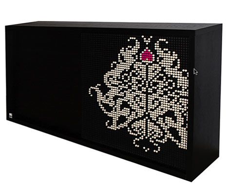 「ドット絵」でオリジナル家具をデザインしよう！【Felt Sideboard】