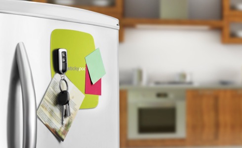 どこでもピタッと貼り付け収納！【Sticky Pad】