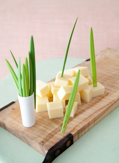 テーブルの上に新緑を。葉っぱの爪楊枝【Leaf Picks】