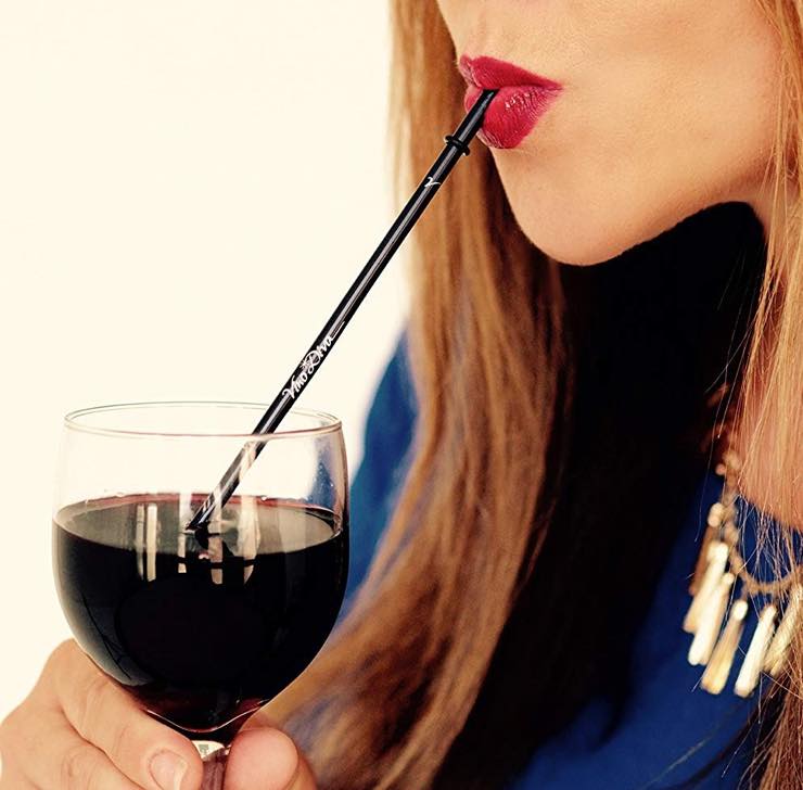 ワインをストローで飲む。その理由とは？【Vino Diva Wine Aeration Straw】