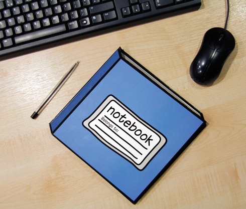 アニメ世界から飛び出してきたようなノートブック【Cartoon Notebook】