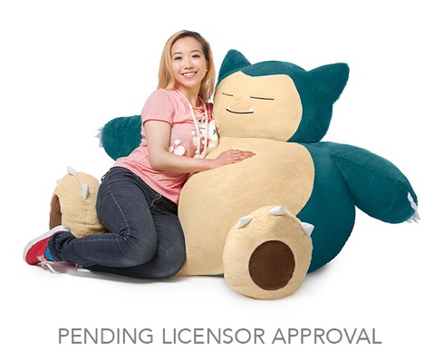 カビゴンが人をダメにする椅子【Pokémon Snorlax Bean Bag Chair】