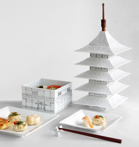 「金閣寺」や「五重塔」がテーブルウェアに変身！【古都うつわ】