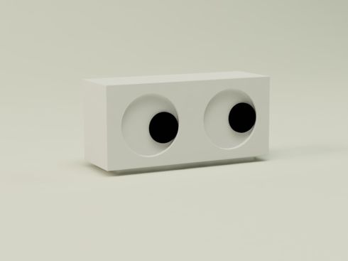 ２つの目玉がアナタを見つめ続ける？！ユニークな時計【Eye clock】