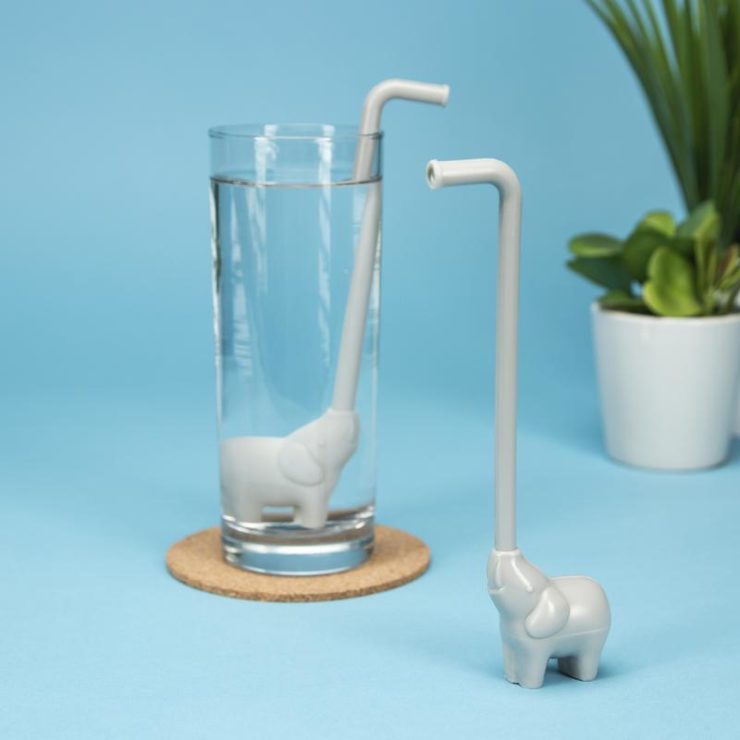 象（ゾウ）さんのストロー【Elephant Straws】