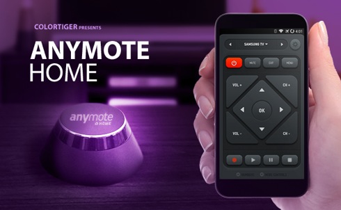 家中の家電をスマホで一括管理！ リモコンいらずの小型デバイス【Anymote Home】