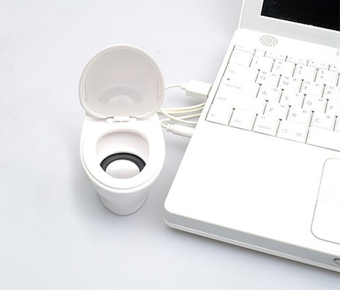 便器のUSBスピーカー【Toilet Speaker】