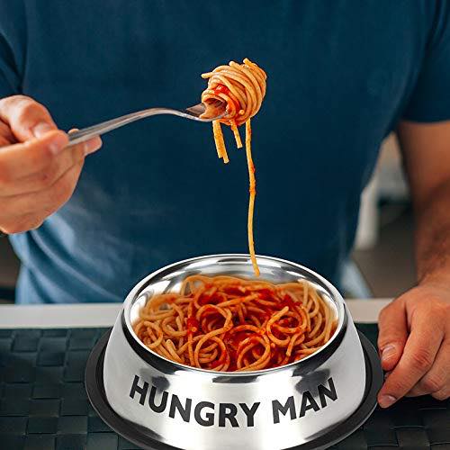 おしゃ・・・れ？ ワンちゃんになれるドッグボウル型パスタ皿【Hungry Man Bowl】