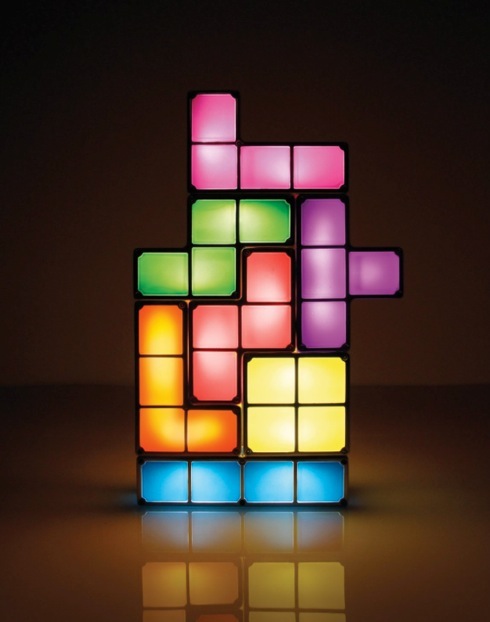 テトリスブロックを模した照明【Tetris Constructable Light】