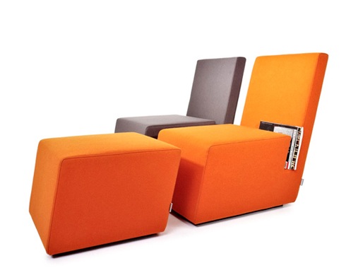 雑誌や新聞を読むためのラウンジチェア【BOOK】