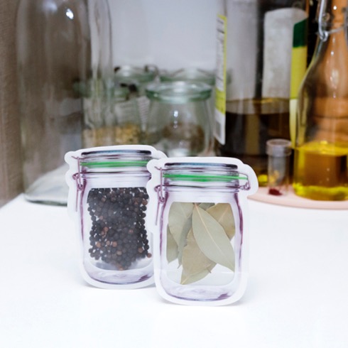 メイソンジャー・ブームの次はコレだ！【Mason Jar Zipper Bag】