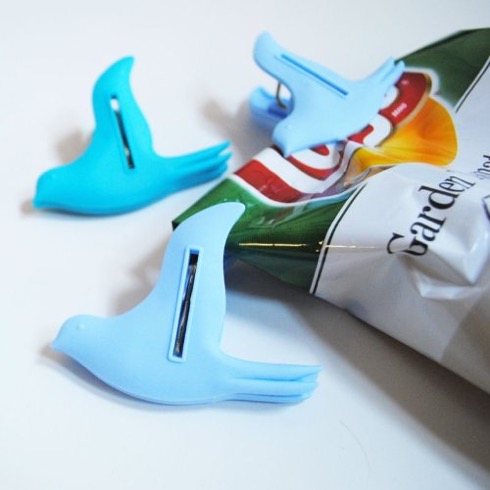 羽ばたく鳥のクリップ【Flying Bird Bag Clips】