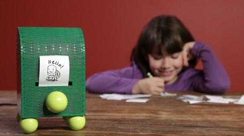 メールを送ると「手紙」が届く。ちっちゃなプリンター【Turtle Mail】