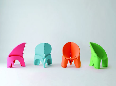 子供にもデザインチェアーを。【EVA chair for kids】