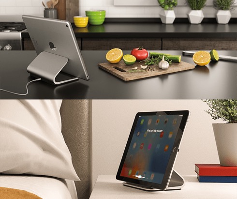 iPad Proを「置くだけ」充電スタンド【Logi BASE】