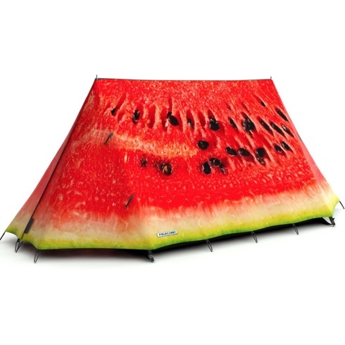 スイカにしか見えないテント【What A Melon】