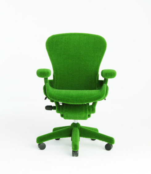 50万円のアーロンチェア！？ハーマンミラーの震災復興支援プロジェクト用チェア【Sit on the green】