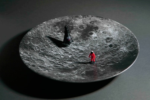 月面のお皿【Moon Bowl】