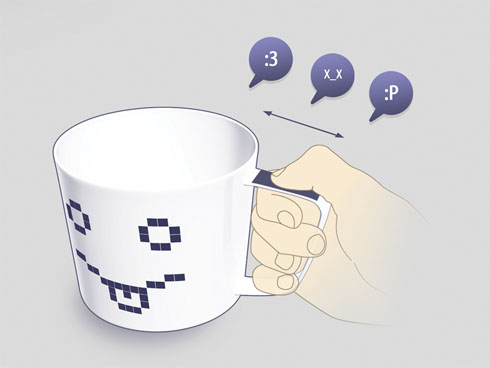 もうこのカップを手放せない。マルチリモコンになる未来のマグカップ【smile cup】