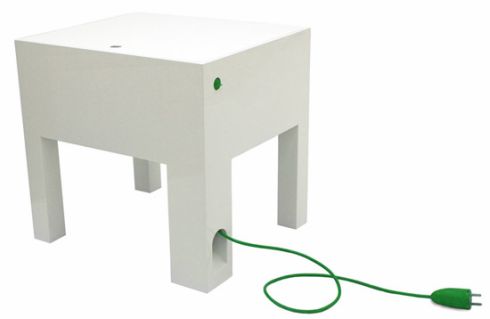 収納スツール×マルチタップ！？座れるケーブルボックス【Powerwise】