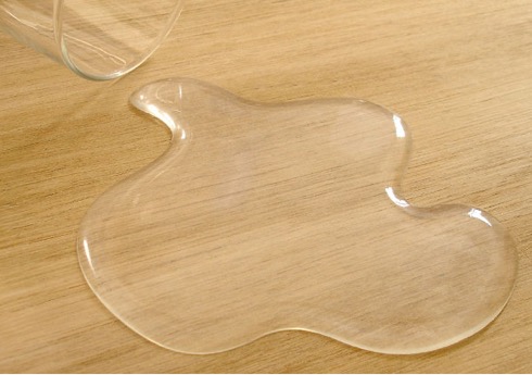 水をこぼしてしまった・・・コースター【Clumsy coaster】