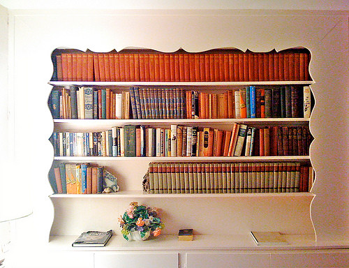 bookshelves