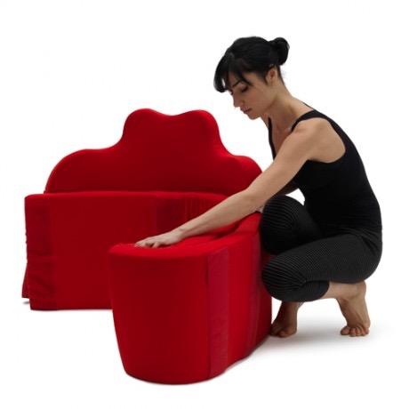 座ったり寝転がったりできるマットレスチェア【GIRELLA】