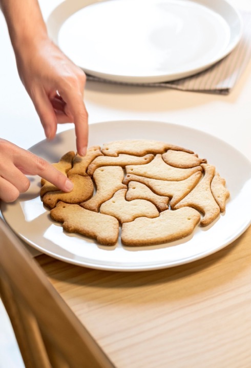 パズルみたいな動物クッキーが作れる型【Lékué Animals Cookie Cutter Puzzle】