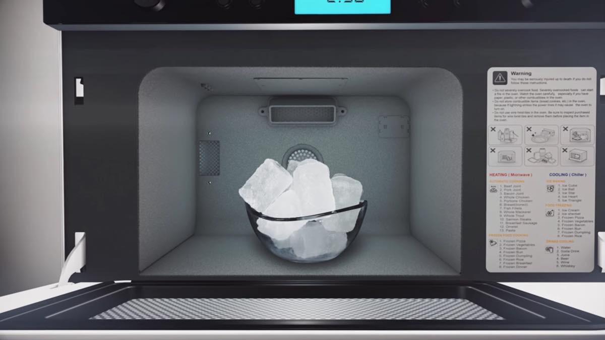 氷が作れる？オーブンレンジ【FRIGONDAS】